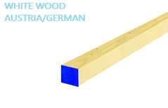 WHITEWOOD 2 x 2 x 13FT.